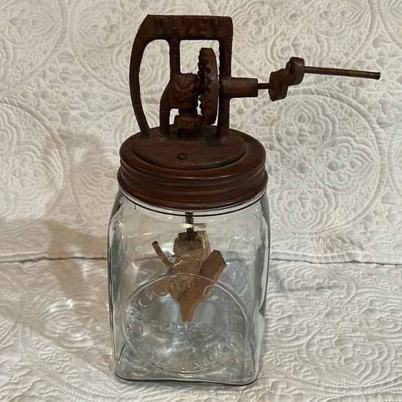 Antique Dazey glass  butter churn - Picture 1 of 16